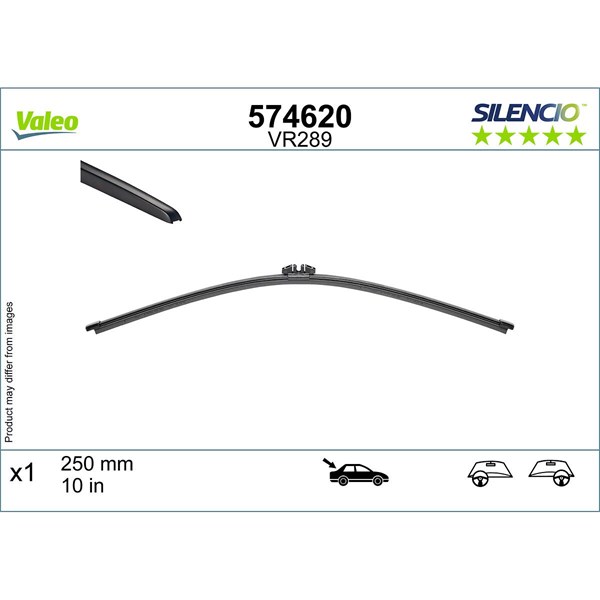 Torkarblad, Bak Valeo 574620 VALEO