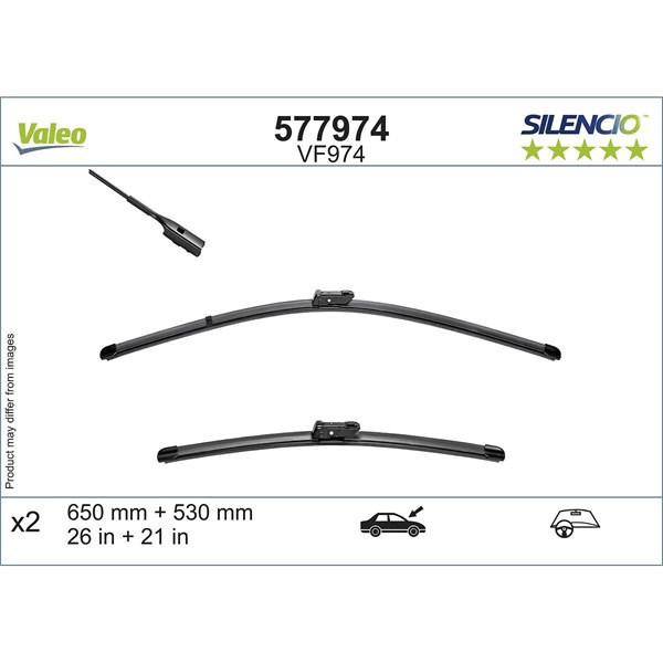 Torkarblad, Fram Valeo 577974 VALEO