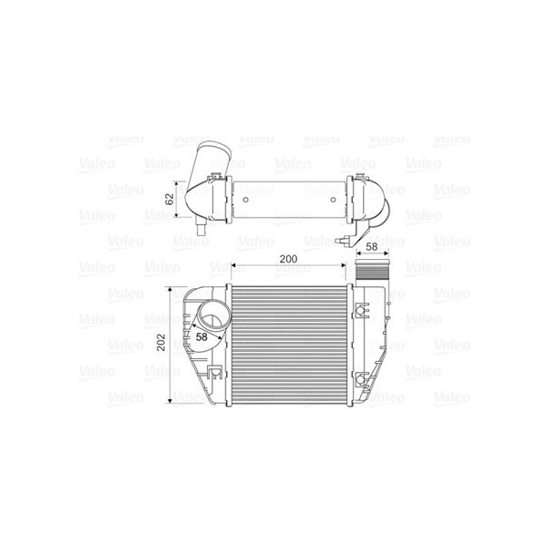 Intercooler Valeo 818326 VALEO Intercooler Valeo 818326 VALEO