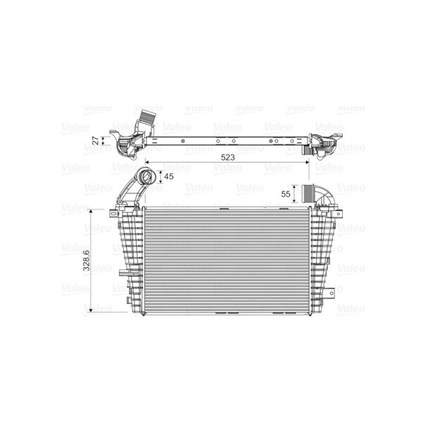 Intercooler Valeo 818328 VALEO