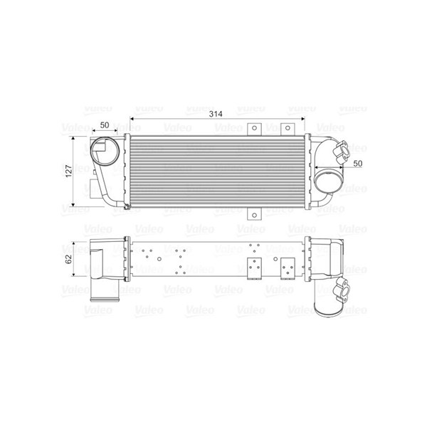 Intercooler Valeo 818333 VALEO