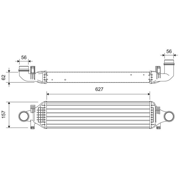 Intercooler Valeo 818624 VALEO