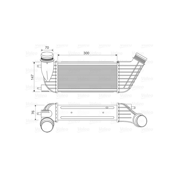 Intercooler Valeo 818651 VALEO