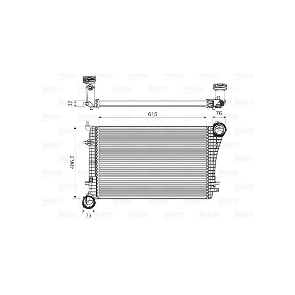 Intercooler Valeo 818675 VALEO