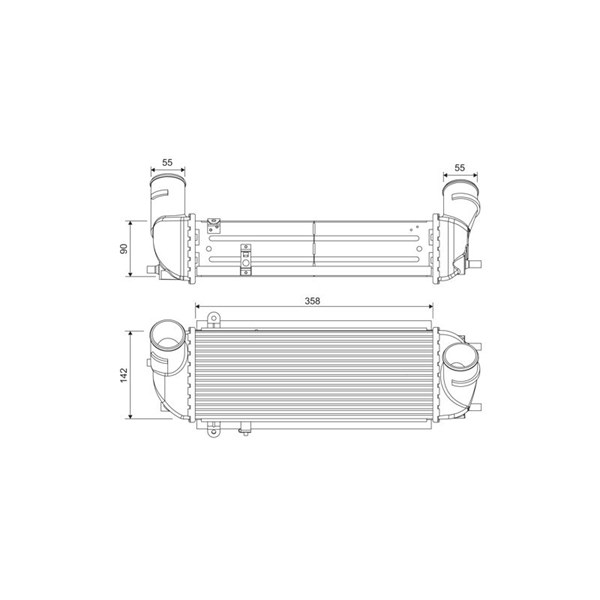 Intercooler Valeo 818692 VALEO