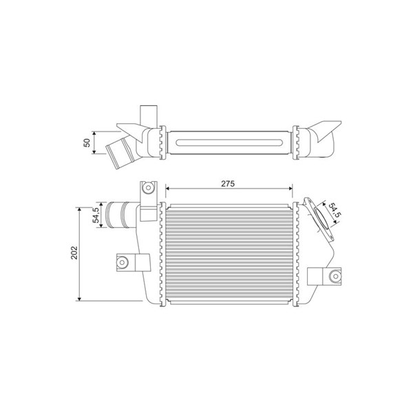 Intercooler Valeo 818693 VALEO