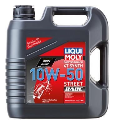MC Motorolja Motorbike 4T Synth 10W-50 Street Race , 4L Liqui mol LIQUI MOLY