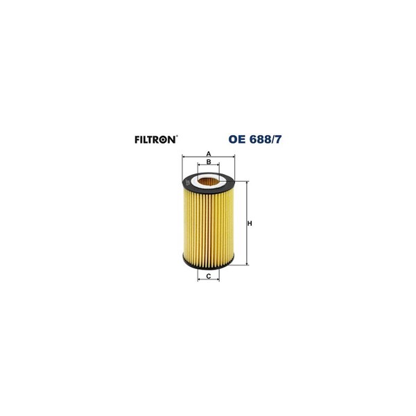 Oljefilter Filtron OE 688/7 FILTRON