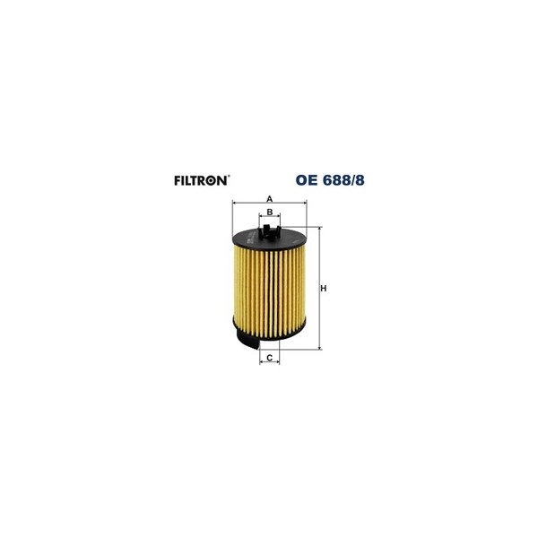 Oljefilter Filtron OE 688/8 FILTRON