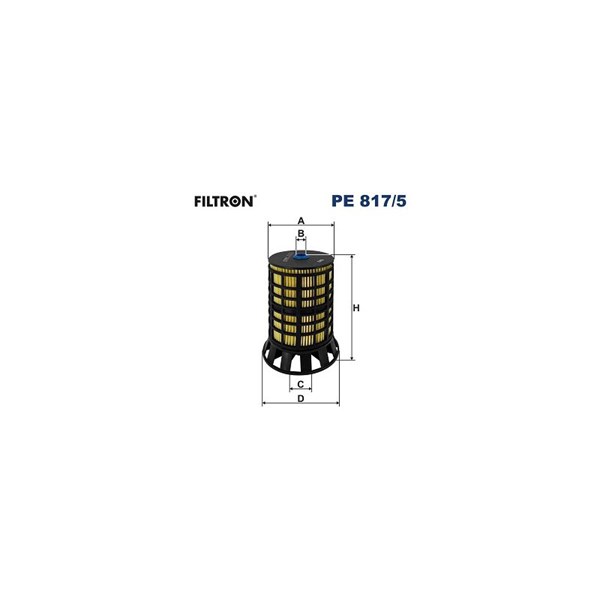 Bränslefilter Filtron PE 817/5 FILTRON