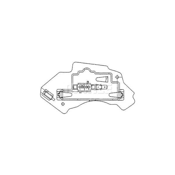 Reglage, kupéfläkt Mahle ABR 28 000P MAHLE