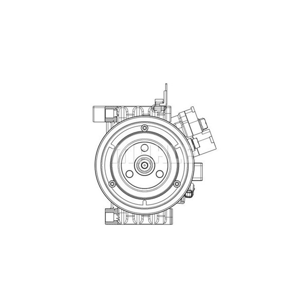Kompressor, klimatanläggning 12V Mahle ACP 631 000P MAHLE