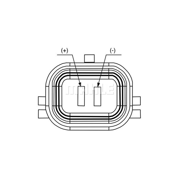 Kompressor, klimatanläggning 12V Mahle ACP 631 000P MAHLE