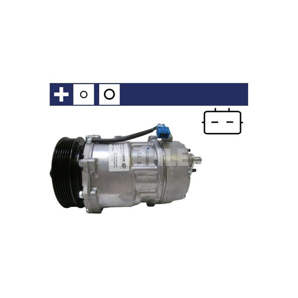 Kompressor, klimatanläggning 12V Mahle ACP 79 000S MAHLE