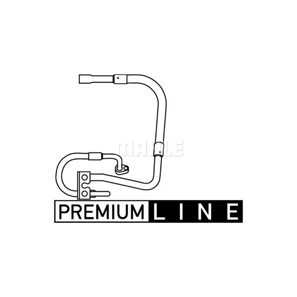 Varibelttrycksledning, klimatanläggning Mahle AP 79 000P MAHLE