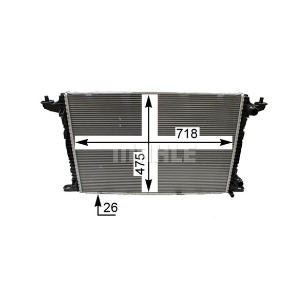 Kylare, motorkylning Mahle CR 2179 000P MAHLE