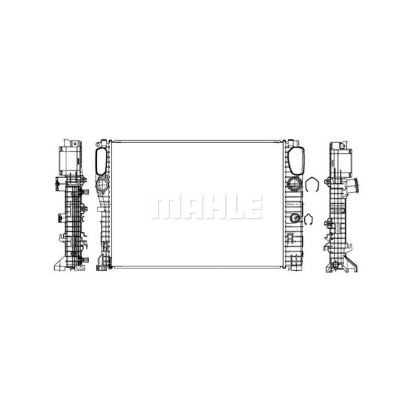 Kylare, motorkylning Mahle CR 37 000S MAHLE