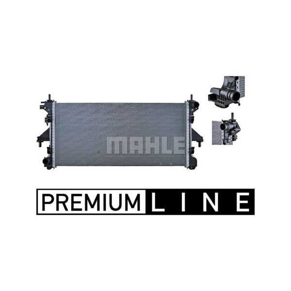 Kylare, motorkylning Mahle CR 886 000P MAHLE
