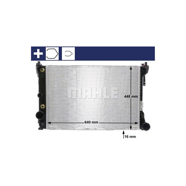 Kylare, motorkylning Mahle CR 988 000S MAHLE