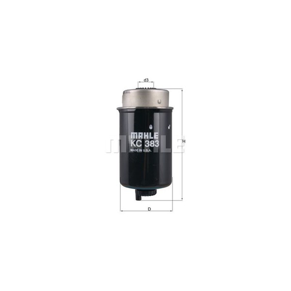 Bränslefilter Mahle KC 383 MAHLE