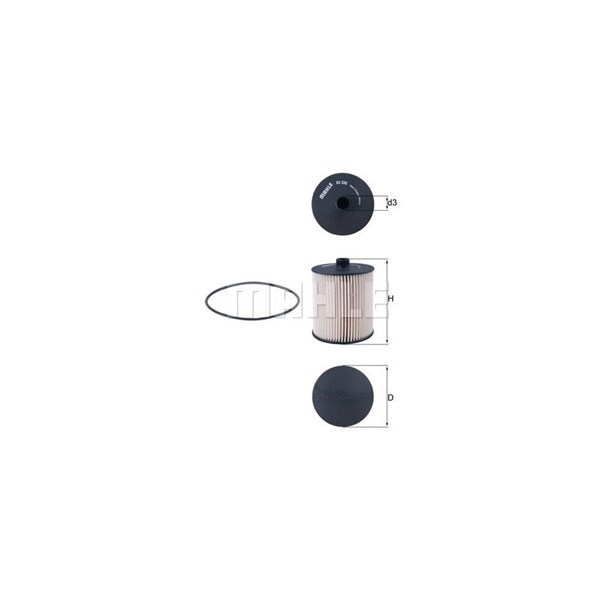 Bränslefilter Mahle KX 335D MAHLE