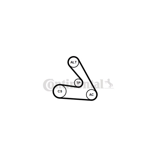 Drivremsats Contitech 6PK1270K1 CONTITECH Drivremsats Contitech 6PK1270K1 CONTITECH