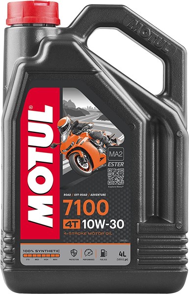 MC Motorolja MOTUL 7100  10W-30 4T, 4L, Universal Motul 104090 MOTUL