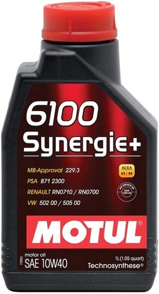 Motorolja MOTUL  6100 SYNERGIE+ 10W-40, 1L Motul 108646 MOTUL