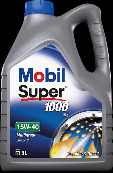 Motorolja Mobil Super 1000 X1 15W-40, 5L MOBIL