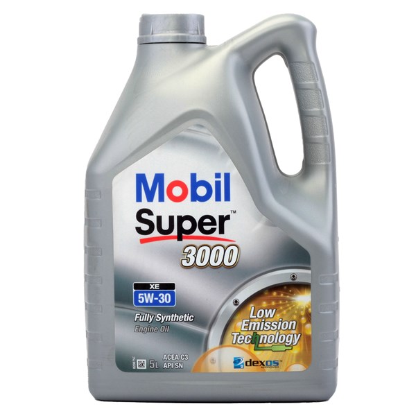 Motorolja Mobil Super 3000 XE C3 5W-30, 5L MOBIL