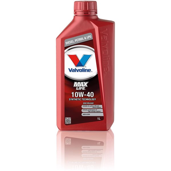 Motorolja VALVOLINE MaxLife 10W-40 A3/B3/B4, 1L Valvoline 872295 VALVOLINE Motorolja VALVOLINE MaxLife 10W-40 A3/B3/B4, 1L Valvoline 872295 VALVOLINE