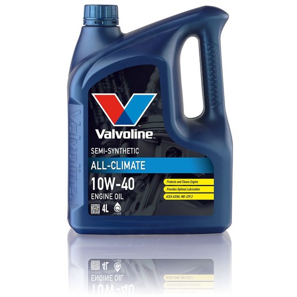 Motorolja VALVOLINE All Climate 10W-40 A3/B4, 4L VALVOLINE