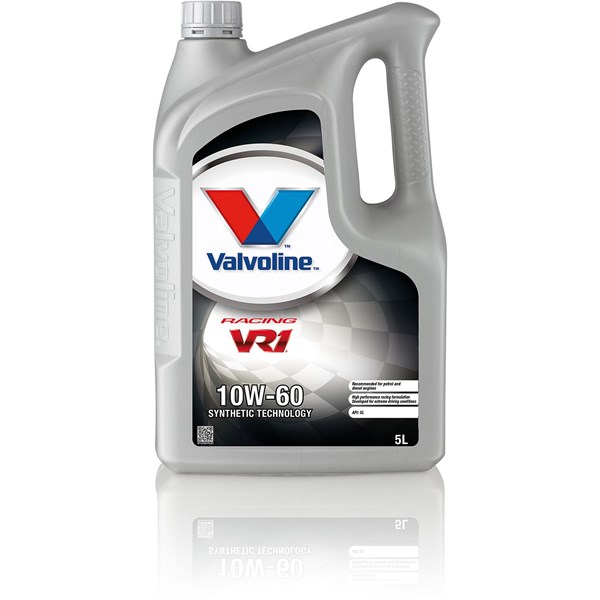Motorolja VALVOLINE VR1 Racing Oil 10W-60 A3/B4, 5L VALVOLINE