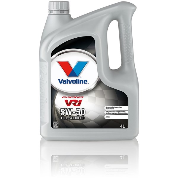 Motorolja VALVOLINE VR1 Racing Oil 5W-50 A3/B4, 4L VALVOLINE