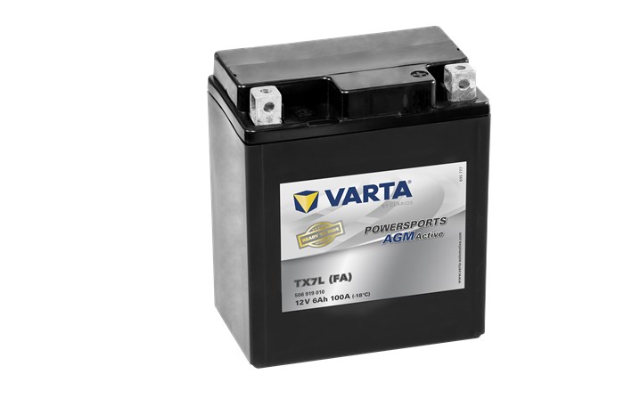 MC Batteri AGM VARTA TX7L (FA) 12V 6Ah 100A Varta 506919010I312 VARTA