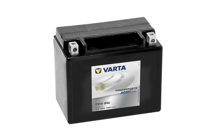 MC Batteri AGM VARTA TX12 (FA) 12V 10Ah 170A, Bagageutrymme Varta VARTA