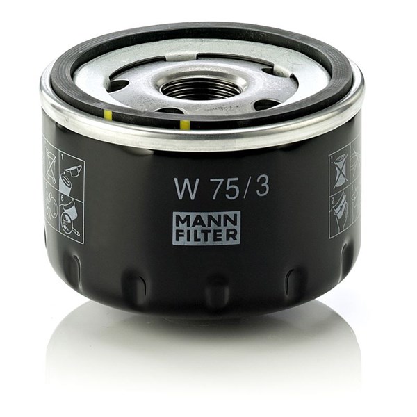 Oljefilter Mann-filter W 75/3 MANN-FILTER