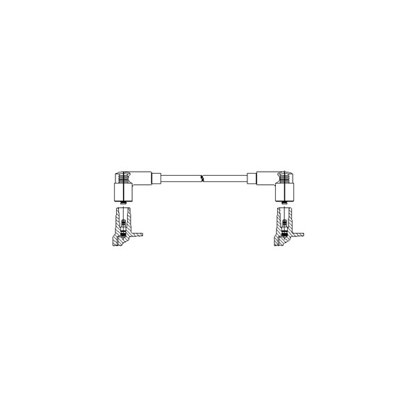 Tändkabel, Fram, Bak Bremi 114/75 BREMI Tändkabel, Fram, Bak Bremi 114/75 BREMI