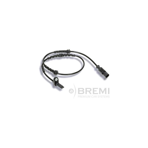 ABS-givare, Sensor, hjulvarvtal, Bakaxel Bremi 50378 BREMI