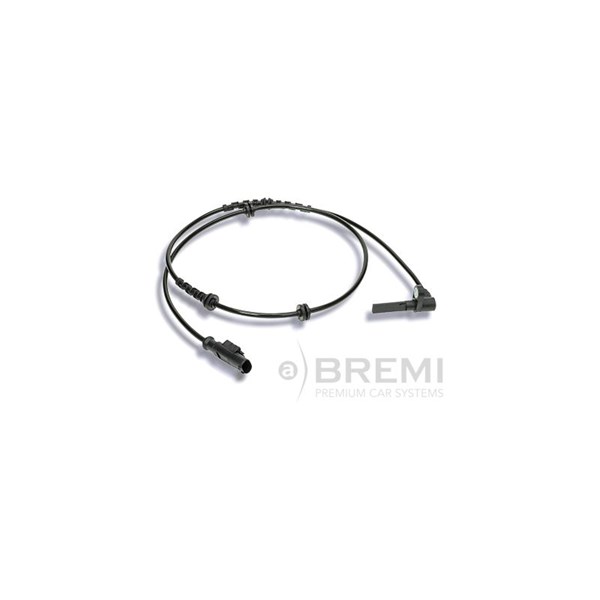 ABS-givare, Sensor, hjulvarvtal, Framaxel, Bakaxel Bremi 50379 BREMI