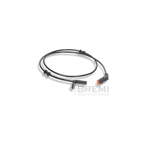 ABS-givare, Sensor, hjulvarvtal, Bakaxel höger Bremi 51406 BREMI