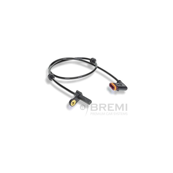 ABS-givare, Sensor, hjulvarvtal, Bakaxel Bremi 51412 BREMI