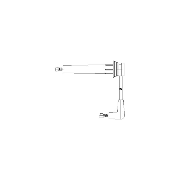 Tändkabel, Cylinder 2 Bremi 6A80/14 BREMI Tändkabel, Cylinder 2 Bremi 6A80/14 BREMI