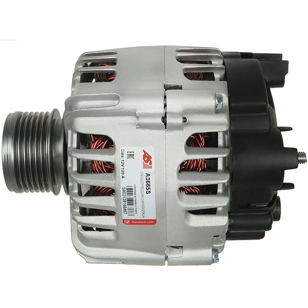 Generator 12V 120A As-pl A3665S AS-PL