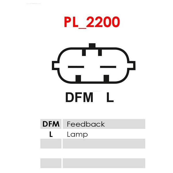 Generator 12V 100A As-pl A6745PR AS-PL Generator 12V 100A As-pl A6745PR AS-PL