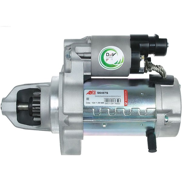Startmotor 12V As-pl S6487S AS-PL