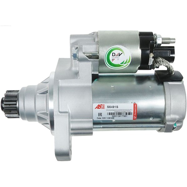 Startmotor 12V As-pl S6491S AS-PL