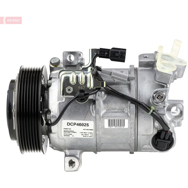 Kompressor, klimatanläggning 12V Denso DCP46025 DENSO