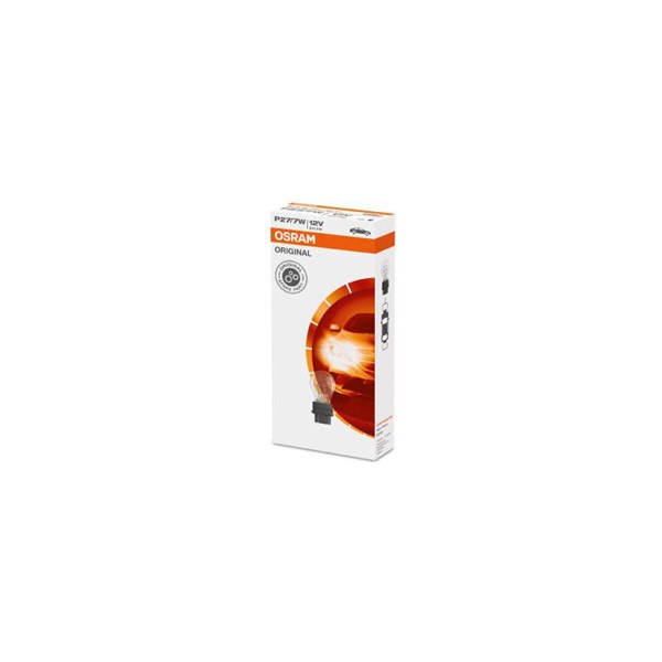 Glödlampa OSRAM ORIGINAL P27/7W W2,5x16q, Bak, Fram OSRAM Glödlampa OSRAM ORIGINAL P27/7W W2,5x16q, Bak, Fram OSRAM