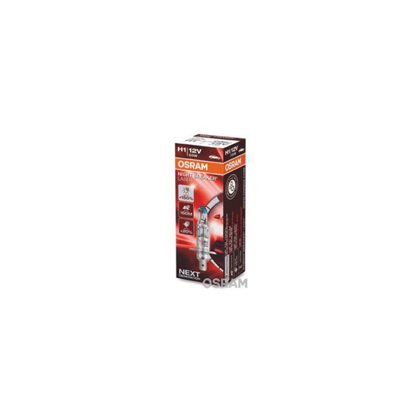Halogenlampa OSRAM NIGHT break LASER next gen H1 P14,5s Osram 641 OSRAM